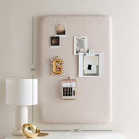 No Nails Frameless Rectangle Pinboard (36"x24")