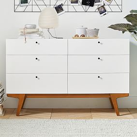 west elm x pbt Modern 6-Drawer Wide Dresser (54w x 18d")