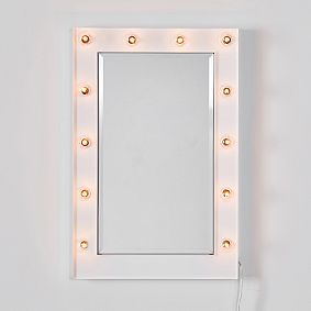 Vanity Marquee Beauty Mirror (18"x27")