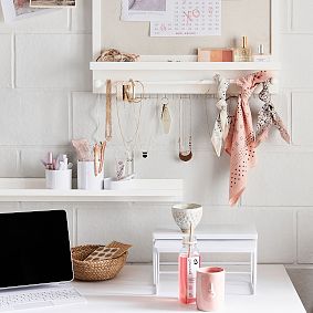 Metal Desk Shelves