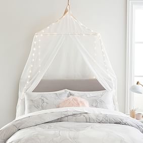 Rectangular Light Up Fairy Light Canopy