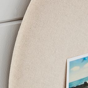 No Nails Round Pinboard (24")