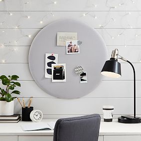 No Nails Round Pinboard (24")