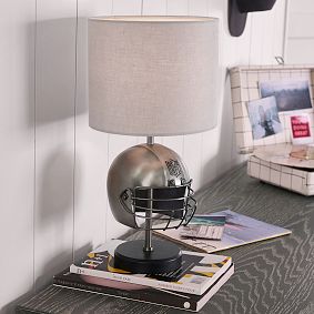 NFL Football Helmet Table Lamp