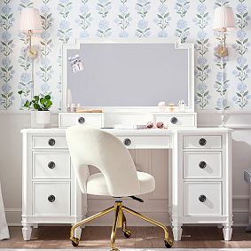 Marlowe Smart Storage Vanity Desk (58")