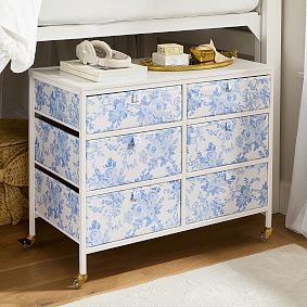 LoveShackFancy 6-Drawer Rolling Storage Organizer (31.75"x24.25")