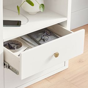 Keaton 2-Drawer Bookcase (22")