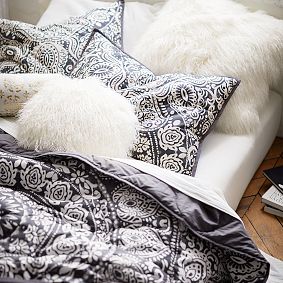 Faux Fur Mongolian Round Pillow