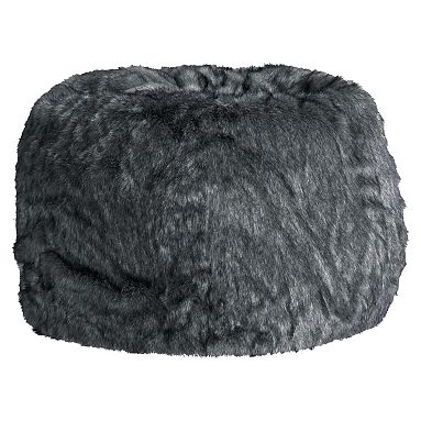 Baloo Faux Fur Bean Bag Chair, Medium Set