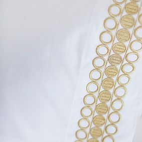 Lilly Pulitzer Organic Embroidered Trim Sheet Set