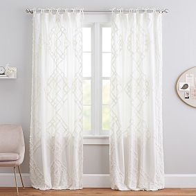 Tufted Diamonds Curtain