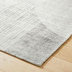 Boho Washable Rug - Light Gray