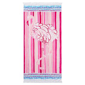 Lilly Pulitzer Flamingo Beach Towel UPF 50+