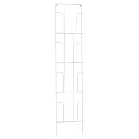 Wall Leaning Wire Magazine Rack