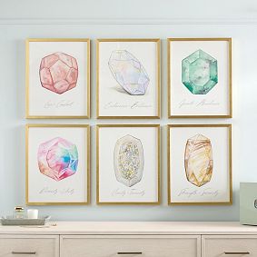 Kendra Scott Gem Framed Wall Art