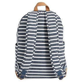 Northfield Navy Stripe Backpack