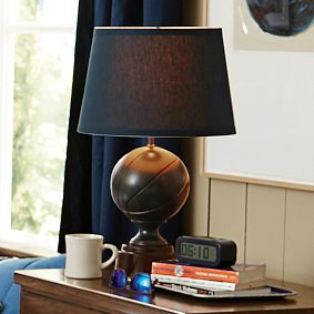 Sports Trophy Table Lamp, Basketball