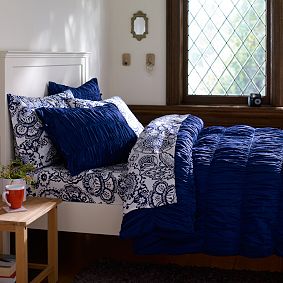 Ruched Duvet Cover