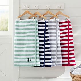 Classic Stripe Bath Wrap