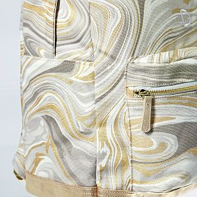 Northfield Gold Marble Metallic Backpack