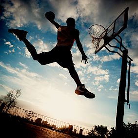 Varsity Basketball Wall Mural