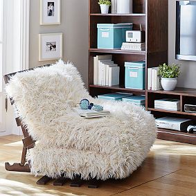 Furlicious Faux-Fur Futon