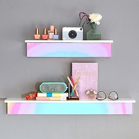 Iridescent Mirrored Ledge