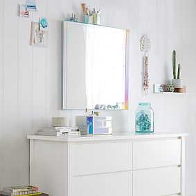 Iridescent Mirrored Ledge