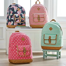 Northfield Coral Dot Backpack