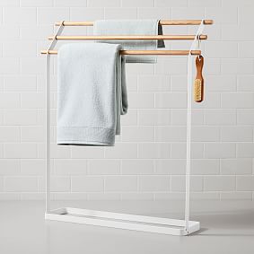 Standing Bath Towel Hanger