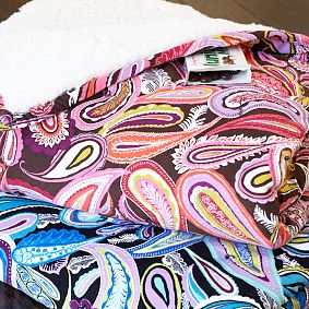 Sherpa Throw - Bohemian Paisley