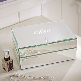Mirrored Stackable Jewelry Box
