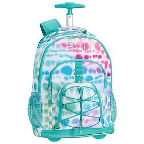 Gear-Up Malibu Tie-Dye Rolling Backpack