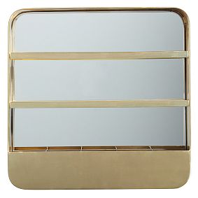 Brass Beauty Organizer