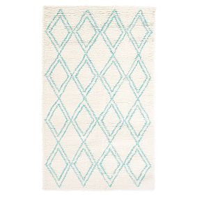 Diamond Shag Rug