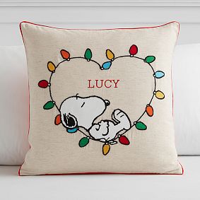 Peanuts®  String Light Pillow Cover