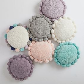 Cozy Pom Sherpa Pillow