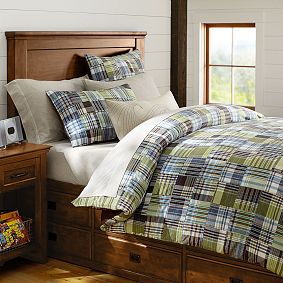 Outrigger Plaid Duvet Cover