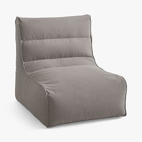 Enzyme Washed Canvas Light Gray Levi Lounger