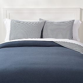 Favorite Tee Striped Reversible Duvet Cover