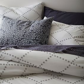 Mia Floral Organic Duvet Cover