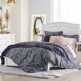 Mia Floral Organic Duvet Cover