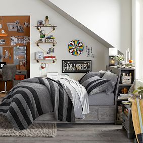 Los Angeles Framed Art, 33.25"x14.25"