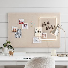 No Nails Rectangle Pinboard (36"x24")