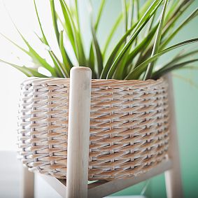 Rattan 3-Tier Storage Tower