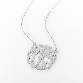 Monogram Cursive Pendant