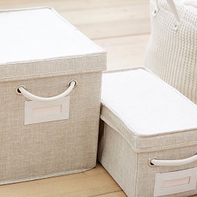 Solid Canvas Bins