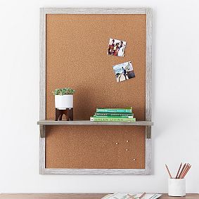 Corkboard Shelf
