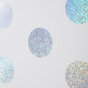 Holographic Confetti Dots Wall Decals
