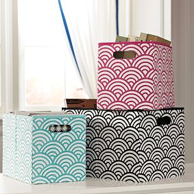Mix 'N' Match Quincy Scallop Storage Bins